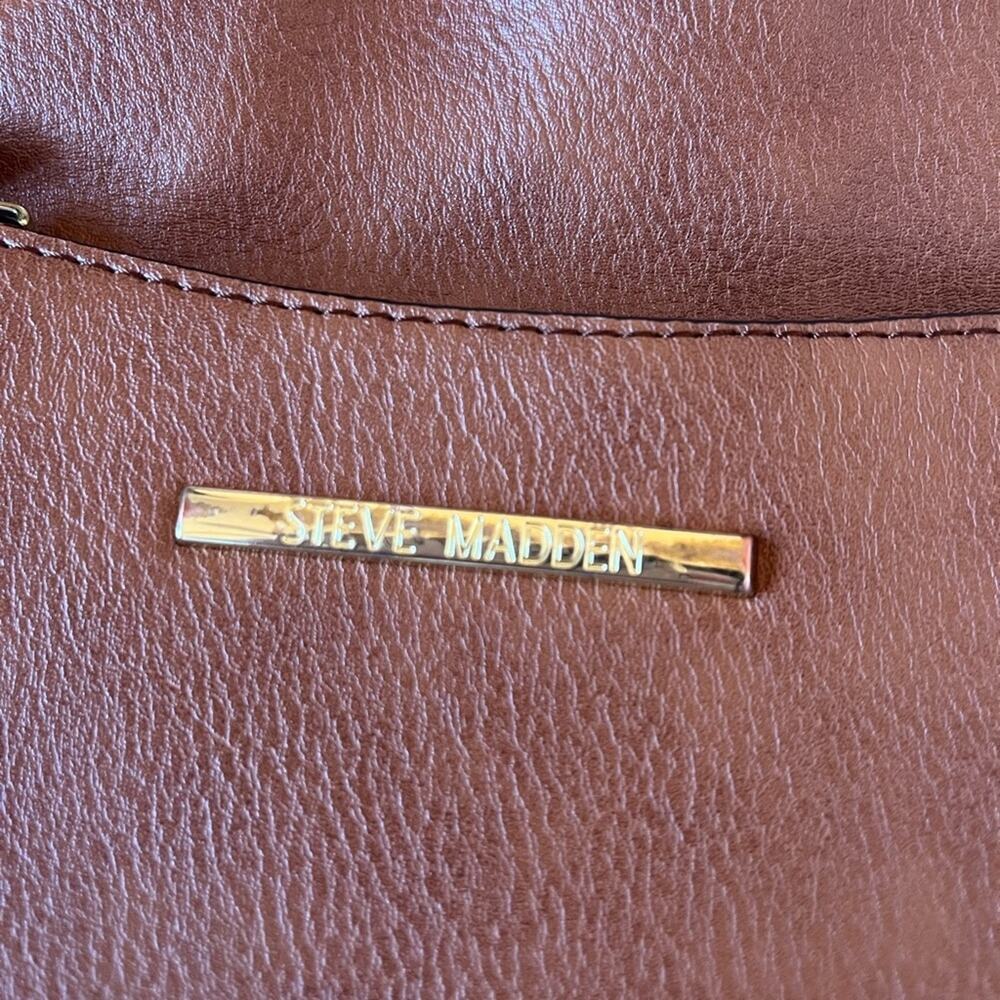 Steve Madden cognac small handbag - Picture 2 of 11